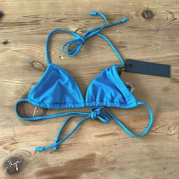 TRIANGL VINCA TOP ONLY SAMPHIRE NEW WITH TAGS - Picture 2 of 6